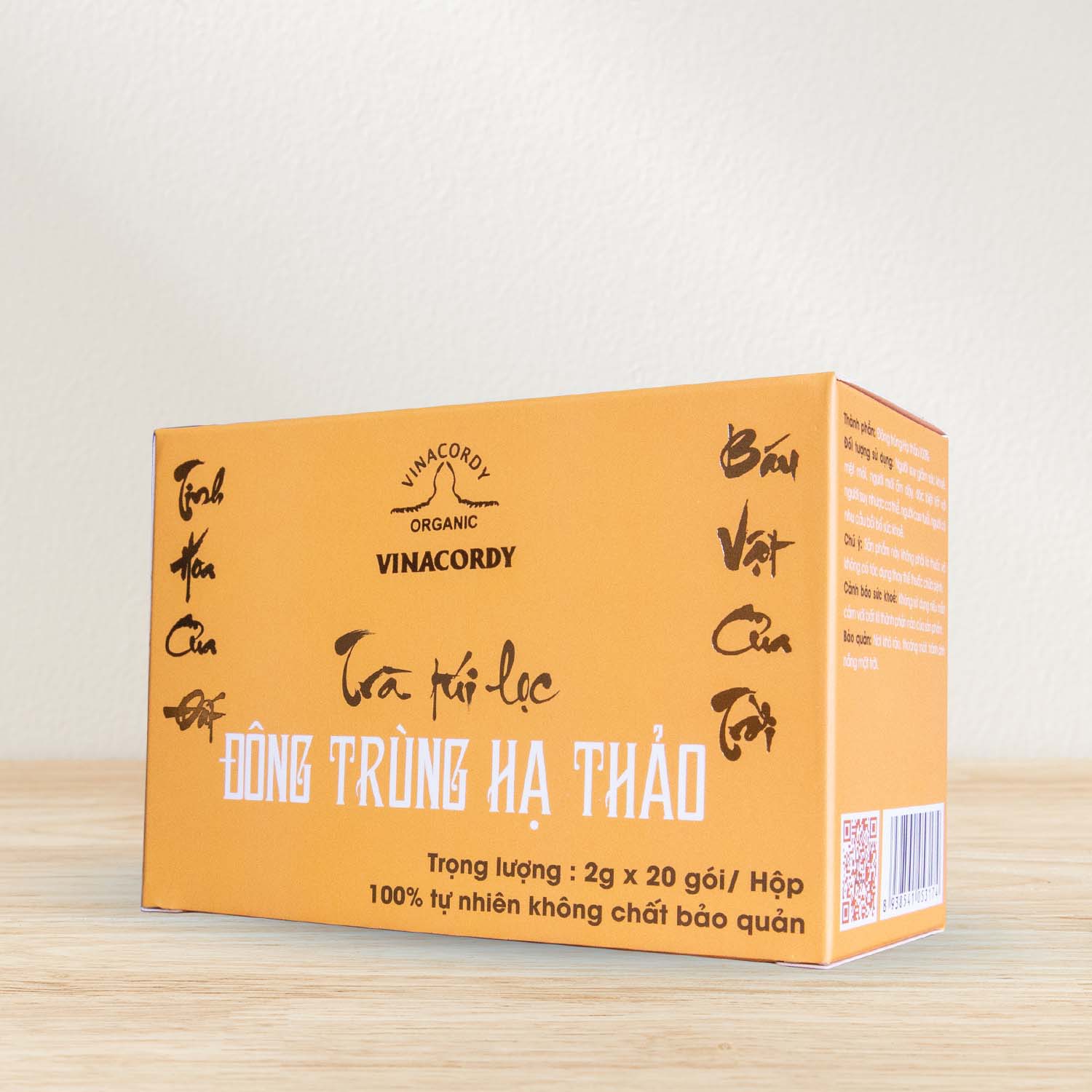 Trà Túi Lọc Đông Trùng Hạ Thảo Vinacordy 40g