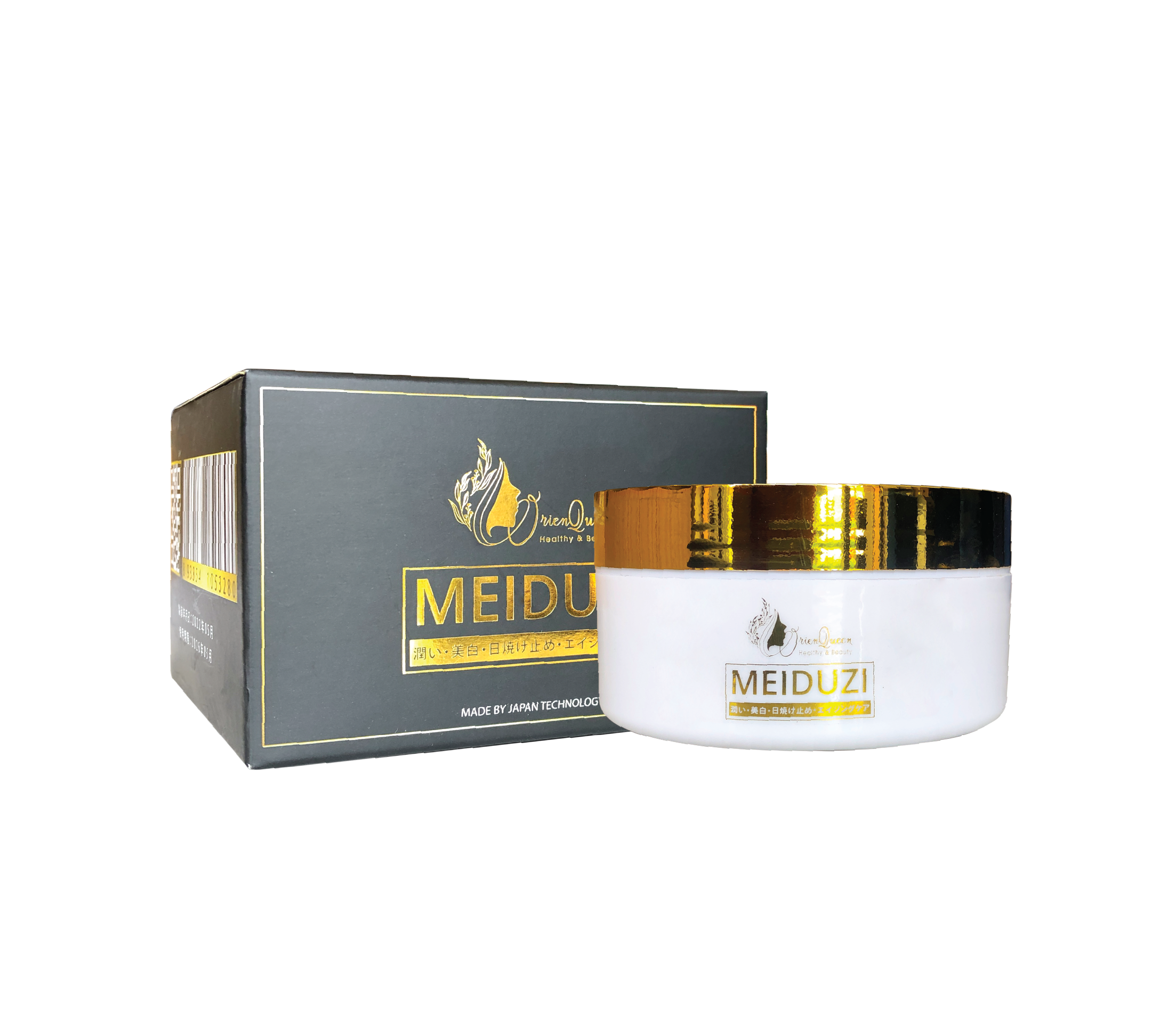 Kem body nâng tone, dưỡng trắng da, chống nắng Meiduzi SPF45 250g MEB-212