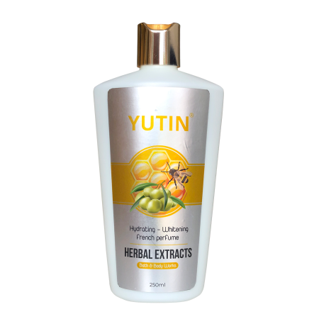 Sữa tắm trắng da hương nước hoa, chống khô da Oliu mật ong Yutin 250g YB-216