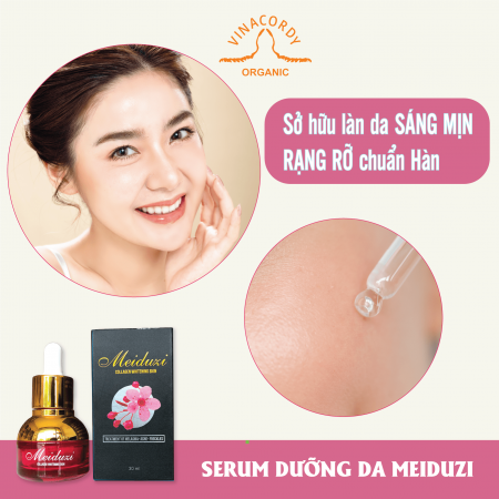 [Combo] Serum Trị Mụn Ngừa Thâm Dr.Hancy + Serum Dưỡng Trắng Da Mờ Thâm Nám Meiduzi