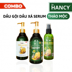 [COMBO] 3 Món Dưỡng Tóc Thảo Dược Cao Cấp Dr.Hancy