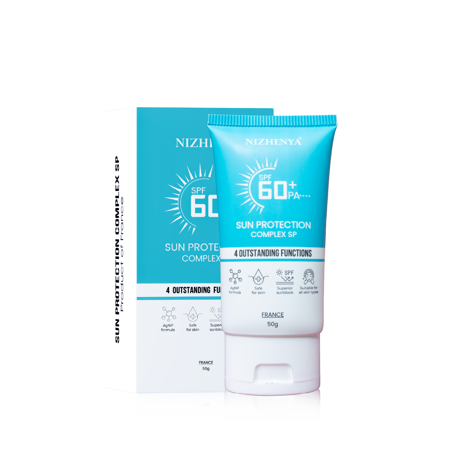 Kem Chống Nắng Nizhenya SPF 60+/PA++++  NF-101 50G 