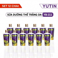 (12 Chai) Sữa Dưỡng Thể Trắng Da Hoa Ly Yutin - 250ml - YB-211